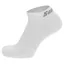 2021 Santini Cubo Light Summer Invisible Socks in White