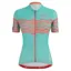Santini Women's Tono Profilo Jersey in Aqua