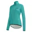 Santini Aw Nebula Puro Women's Pocketable Wind Jacket in Aqua