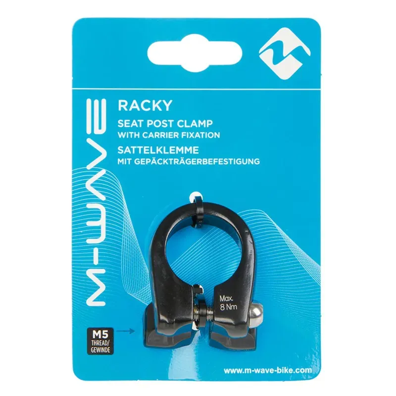 M-Wave Racky 28.6mm Seat Post Clamp-2