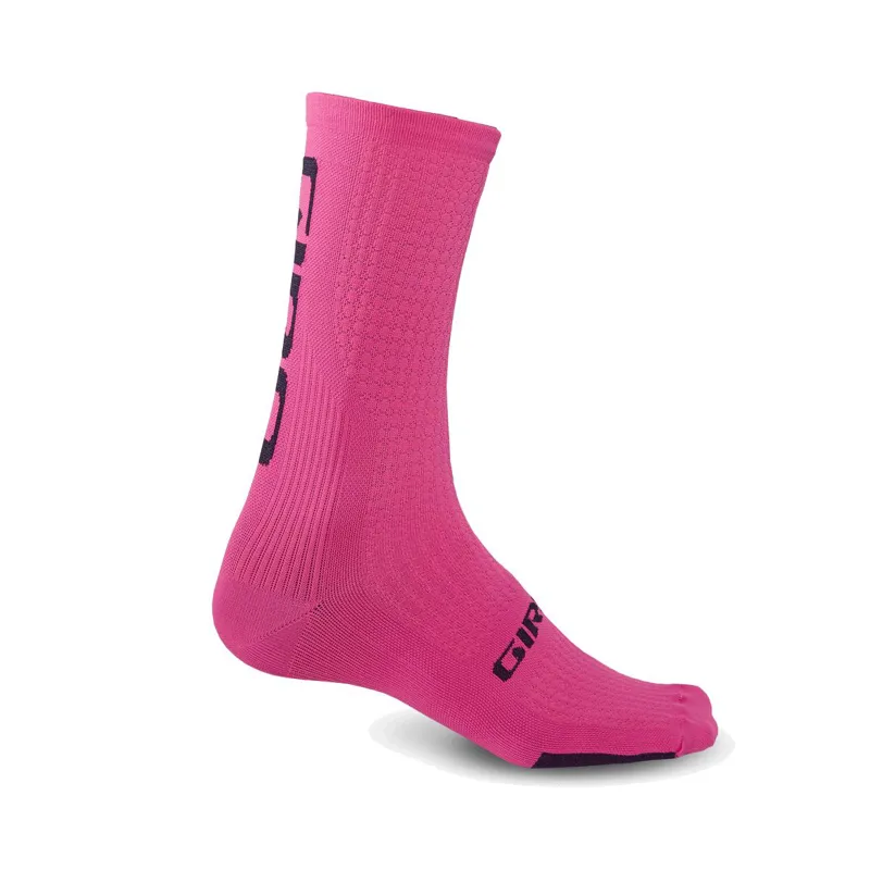 Giro Hrc Team Cycling Socks In Pink
