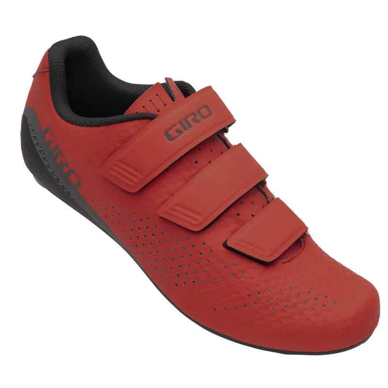 2021 Giro Stylus Road Cycling Shoes in Red