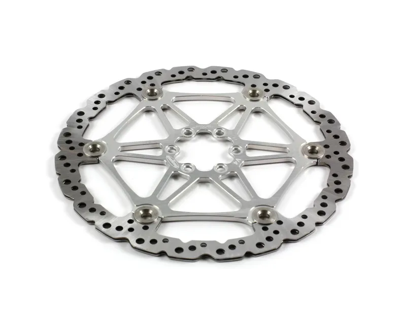 Hope V4 203mm 6 Bolt Disc in Silver