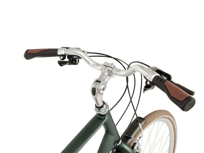 Raleigh Pioneer Grand Tour Hybrid Bike in Green-6