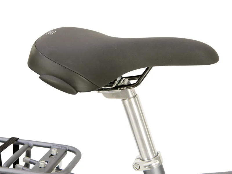  Raleigh Pioneer Tour Crossbar Hybrid Bike in Silver-6