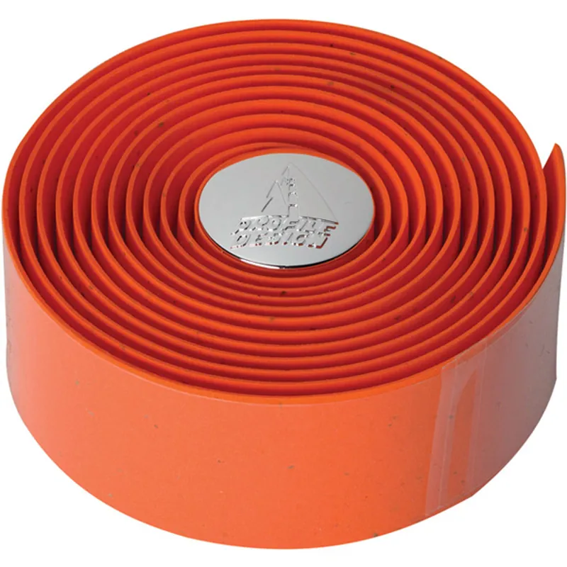 Profile Design Cork Handlebar Tape in Orange