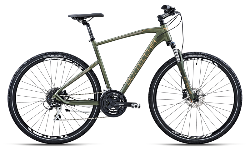 Bottecchia Mens Lite Cross Matt Green 52