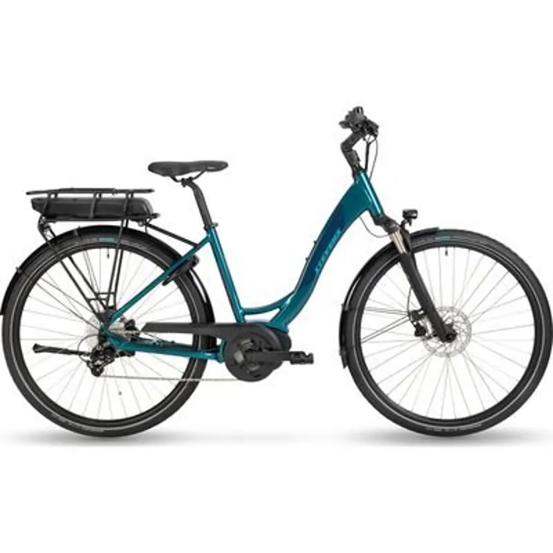 Stevens E-Molveno Forma Gen.1 Unisex City Bike Blue
