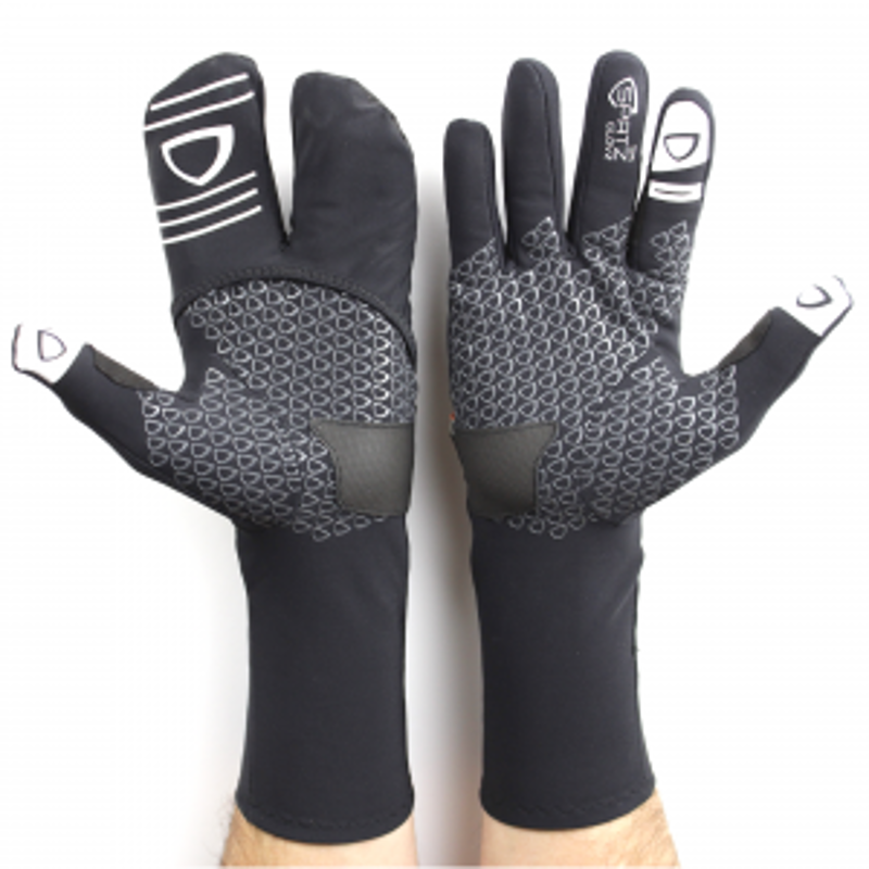 SPATZ GLOVZ Race Gloves with fold-out Wind Blocking Shell-2