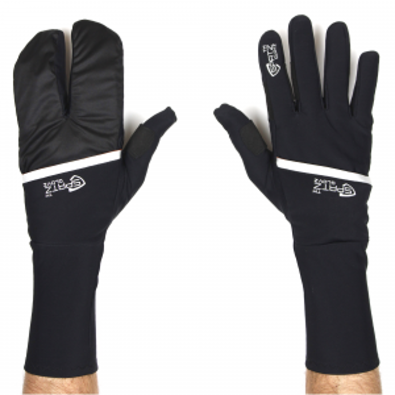 SPATZ GLOVZ Race Gloves with fold-out Wind Blocking Shell-3