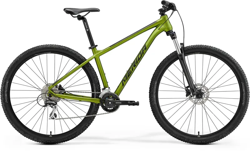 Merida best sale green bike