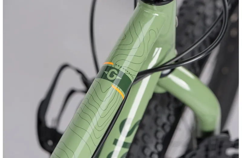 2021 Genesis Longitude Steel Mountain Bike in Green