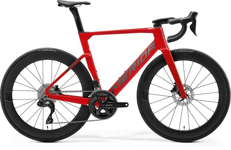 Merida Reacto 6000 Road Bike In Dark Race Red/Gunmetal Grey