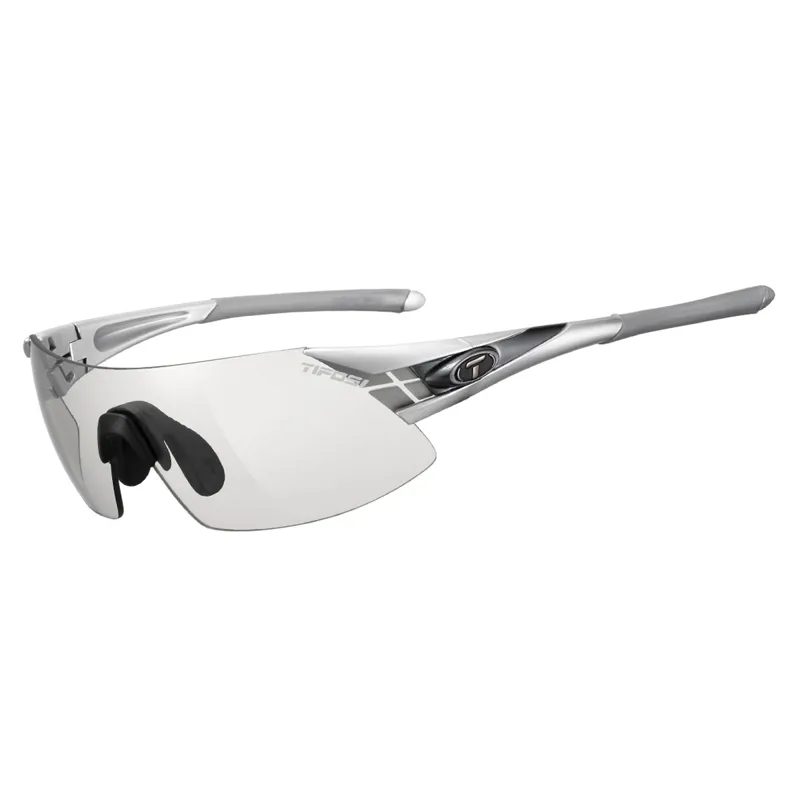 Tifosi Podium XC Fototec Lens Sunglass in Silver